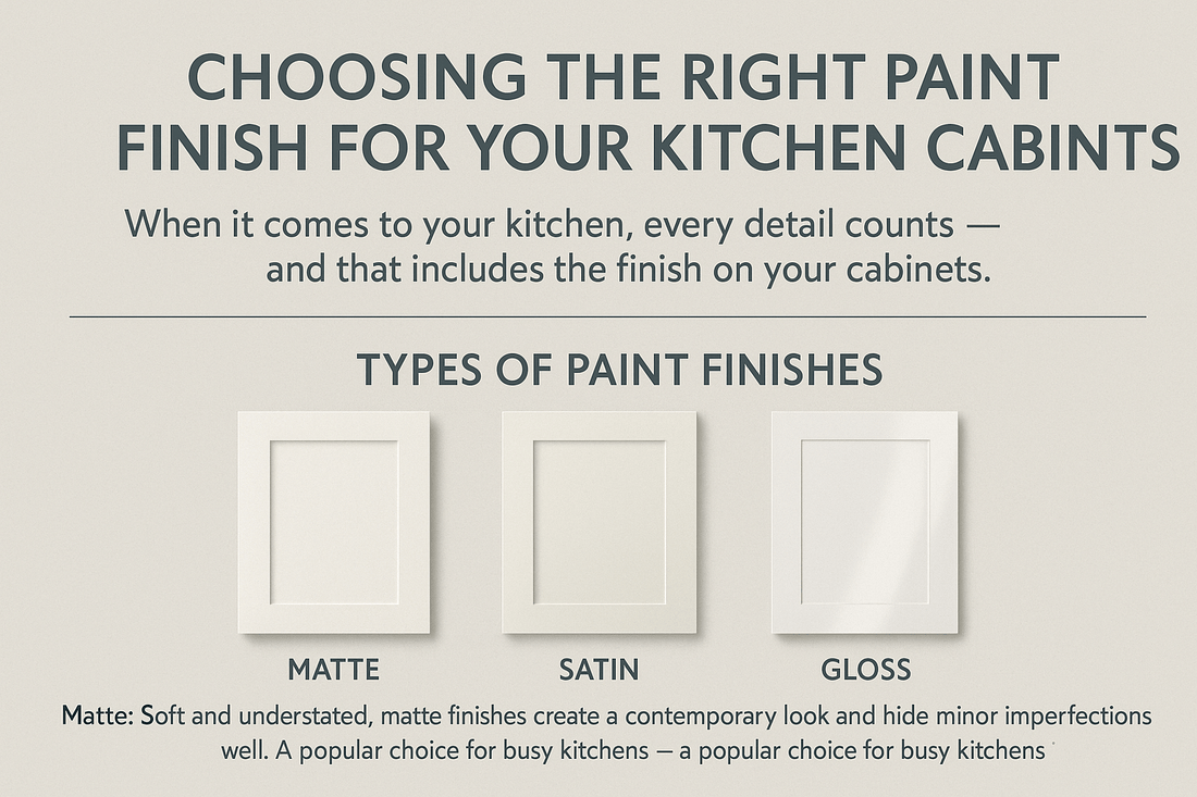 Choosing the Right Paint Finish for Your Kitchen Cabinets - The Painted Kitchen Company Ltd