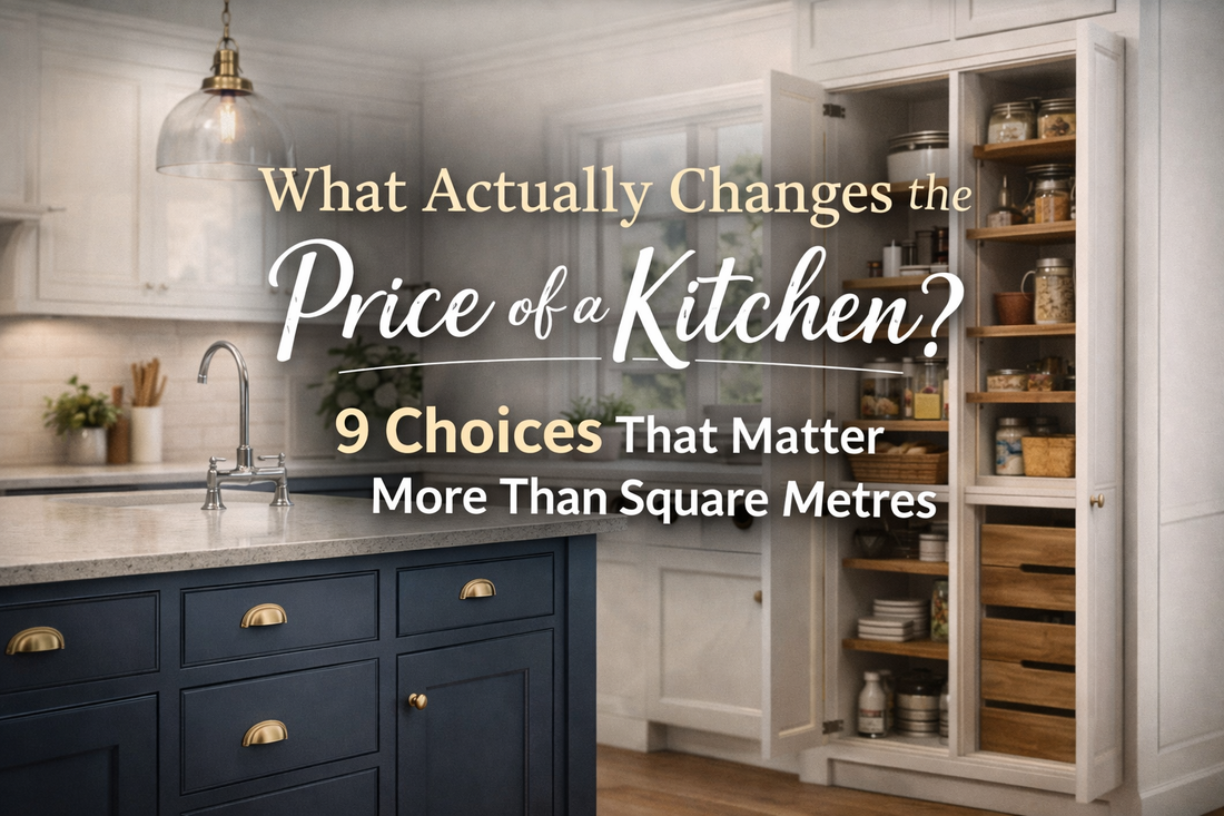 What Actually Changes the Price of a Kitchen? 9 Choices That Matter More Than Square Metres