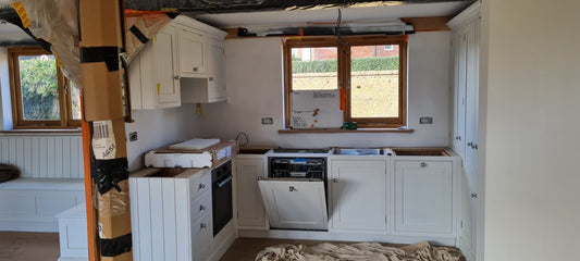 Fitting a kitchen - The Painted Kitchen Company Ltd