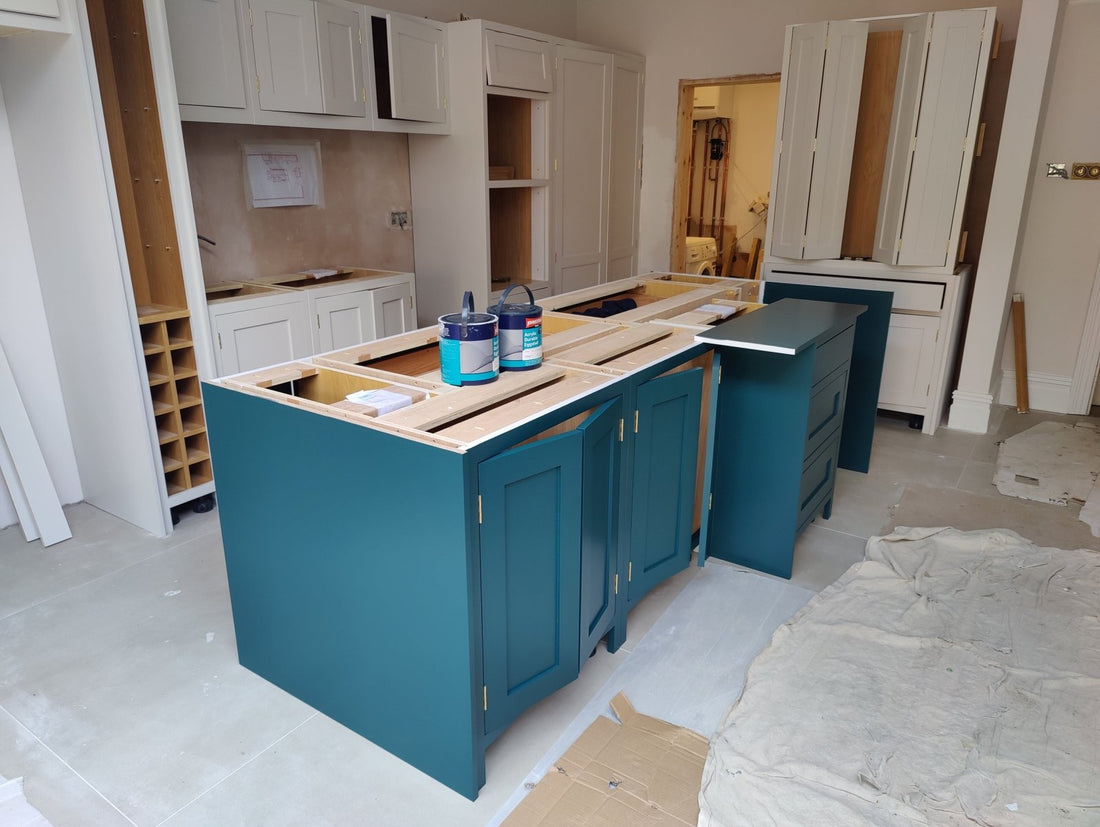 Innovative Ideas for Two-Tone Painted Kitchen Cabinets - The Painted Kitchen Company Ltd