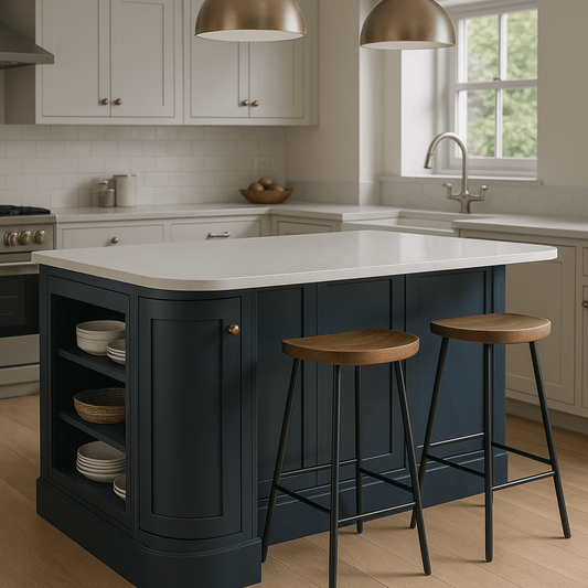 Kitchen Islands That Do More: Storage, Seating and Style - The Painted Kitchen Company Ltd