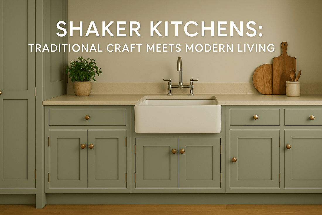 Shaker Kitchens: Traditional Craft Meets Modern Living - The Painted Kitchen Company Ltd