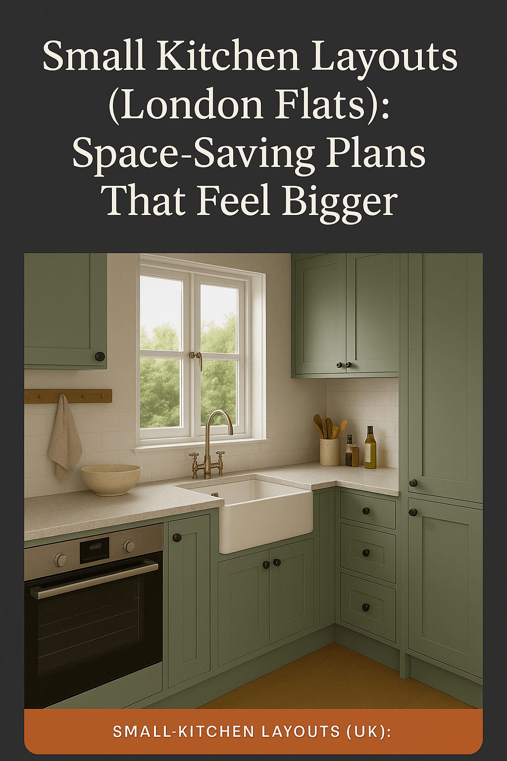Small Kitchen Layouts (London Flats): Space-Saving Plans That Feel Bigger - The Painted Kitchen Company Ltd