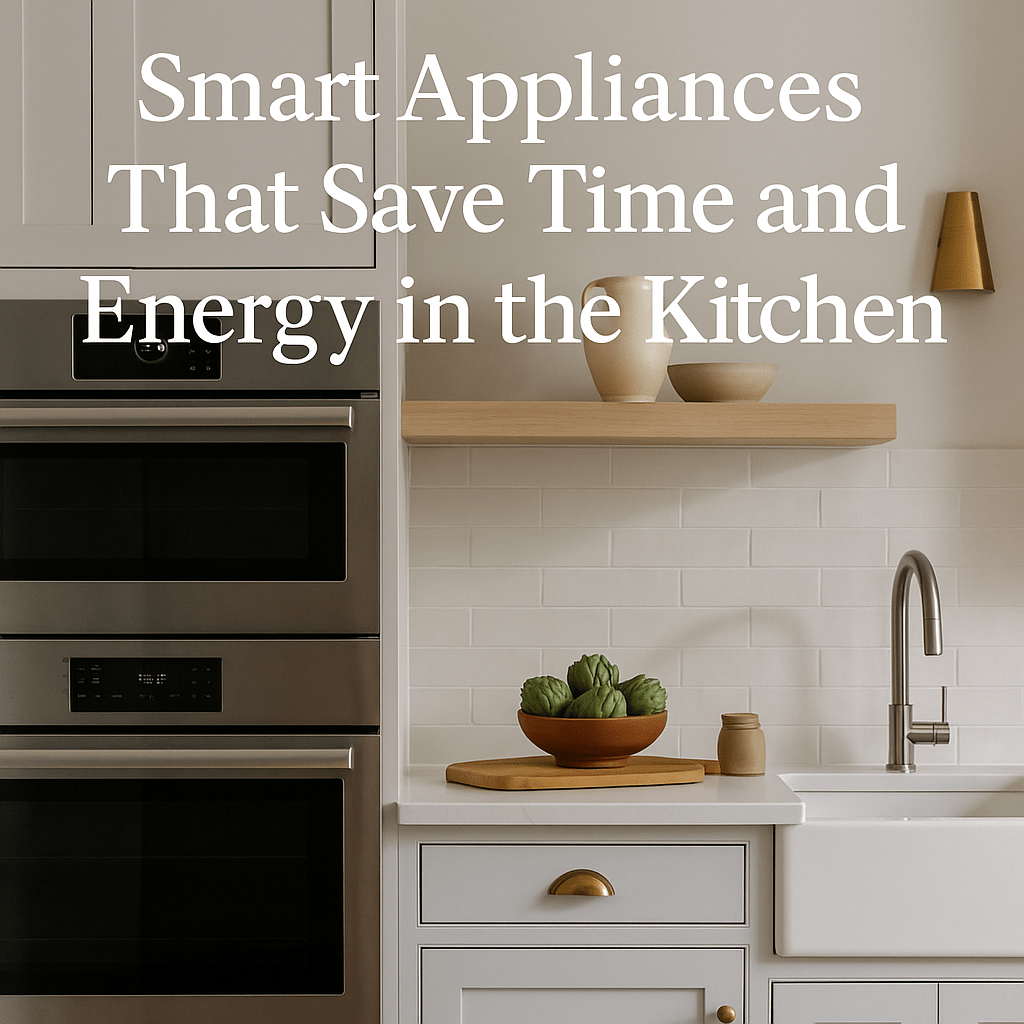 Smart Appliances That Save Time and Energy in the Kitchen - The Painted Kitchen Company Ltd