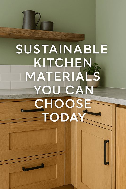 Sustainable Kitchen Materials You Can Choose Today - The Painted Kitchen Company Ltd