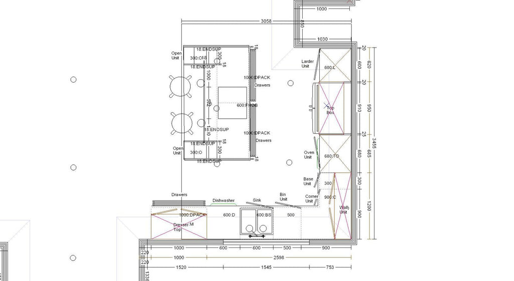 Kitchen Planning - キッチン設計デザイン洋書 the-golden-triangle-of-kitchen
