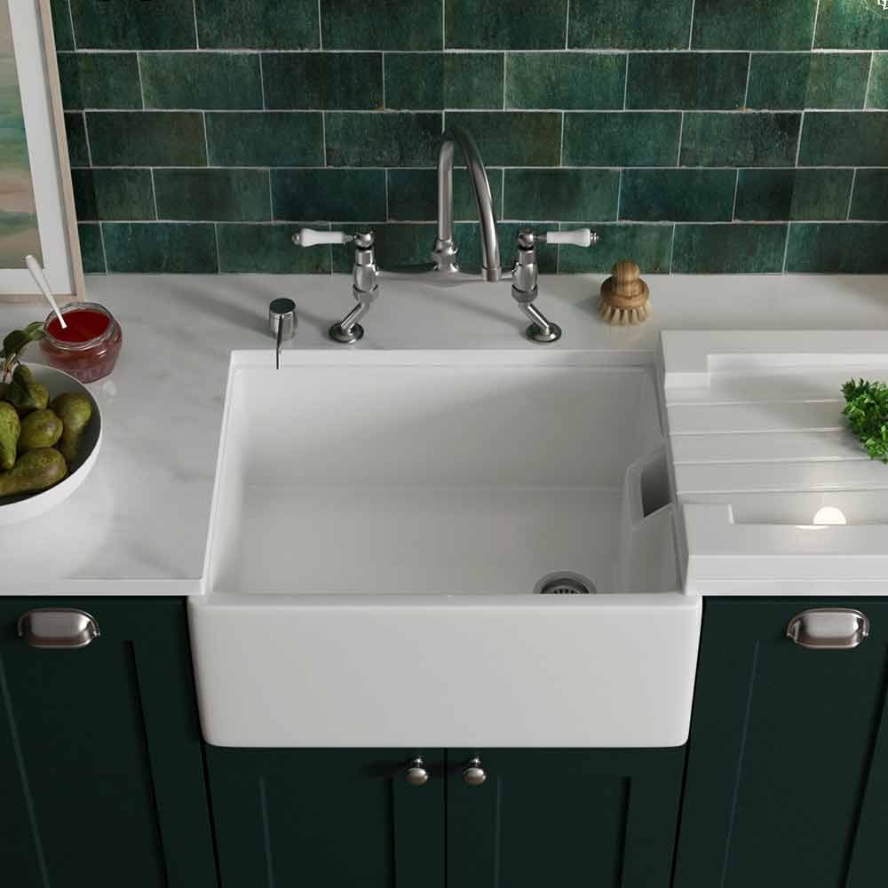 600 Single Bowl Belfast sink - The Painted Kitchen Company Ltd