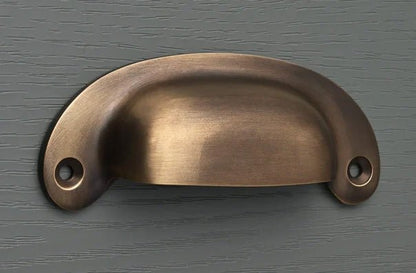 Aged Brass Handles - The Painted Kitchen Company Ltd