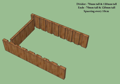 DRAWER DIVIDER SYSTEM - The Painted Kitchen Company Ltd