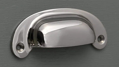 Polished Nickel Handles - The Painted Kitchen Company Ltd