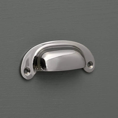 Polished Nickel Handles - The Painted Kitchen Company Ltd