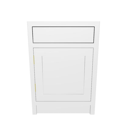 BDL 600 - 600mm Wide Drawerline single drawer, single door base