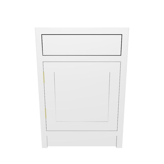 BDL 600 - 600mm Wide Drawerline single drawer, single door base