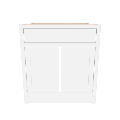 BDL 800 - 800mm Wide Drawerline base shaker, 1 drawer, 2 door