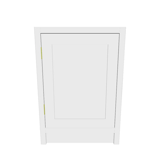 BH 600 - 600mm Highline single door base unit