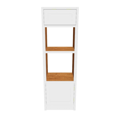 TOH 2 - 680mm Wide Tall Oven housing with single aperture for a 600mm oven & a second for 460mm Oven