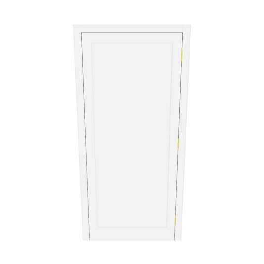 D1 600 - 600mm Wide Single door dresser top - Solid Or Glazed Doors available - Price will Vary