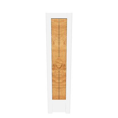 TB TR2 - 200mm Wide Open Tray space with 2 Oak tray Cabinet