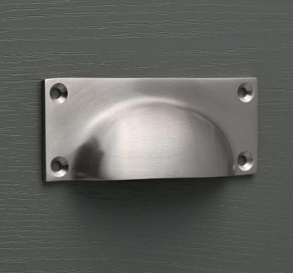Satin Nickel Handles - The Painted Kitchen Company Ltd