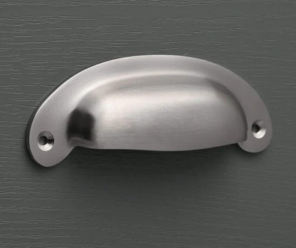Satin Nickel Handles - The Painted Kitchen Company Ltd