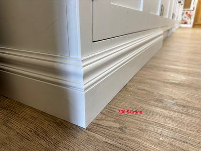 SKIRT - Skirting to attach to cabinets - The Painted Kitchen Company Ltd