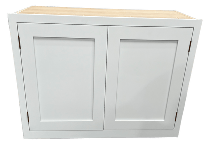 SWC 1200 - 1200mm wide Short Double door Wall cabinet - The Painted Kitchen Company Ltd