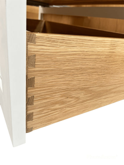 BD2 900 - 900mm Wide 2 drawer base plus a hidden internal drawer - Classic Kitchens Direct