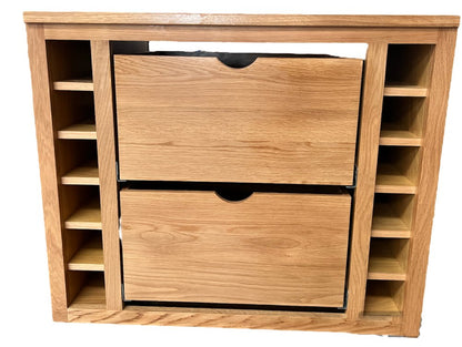 LI 1000 WR - Set of 2 Internal drawers & 2 wine racks for a 1000 larder - Classic Kitchens Direct