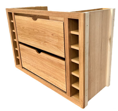 LI 1000 WR - Set of 2 Internal drawers & 2 wine racks for a 1000 larder - Classic Kitchens Direct