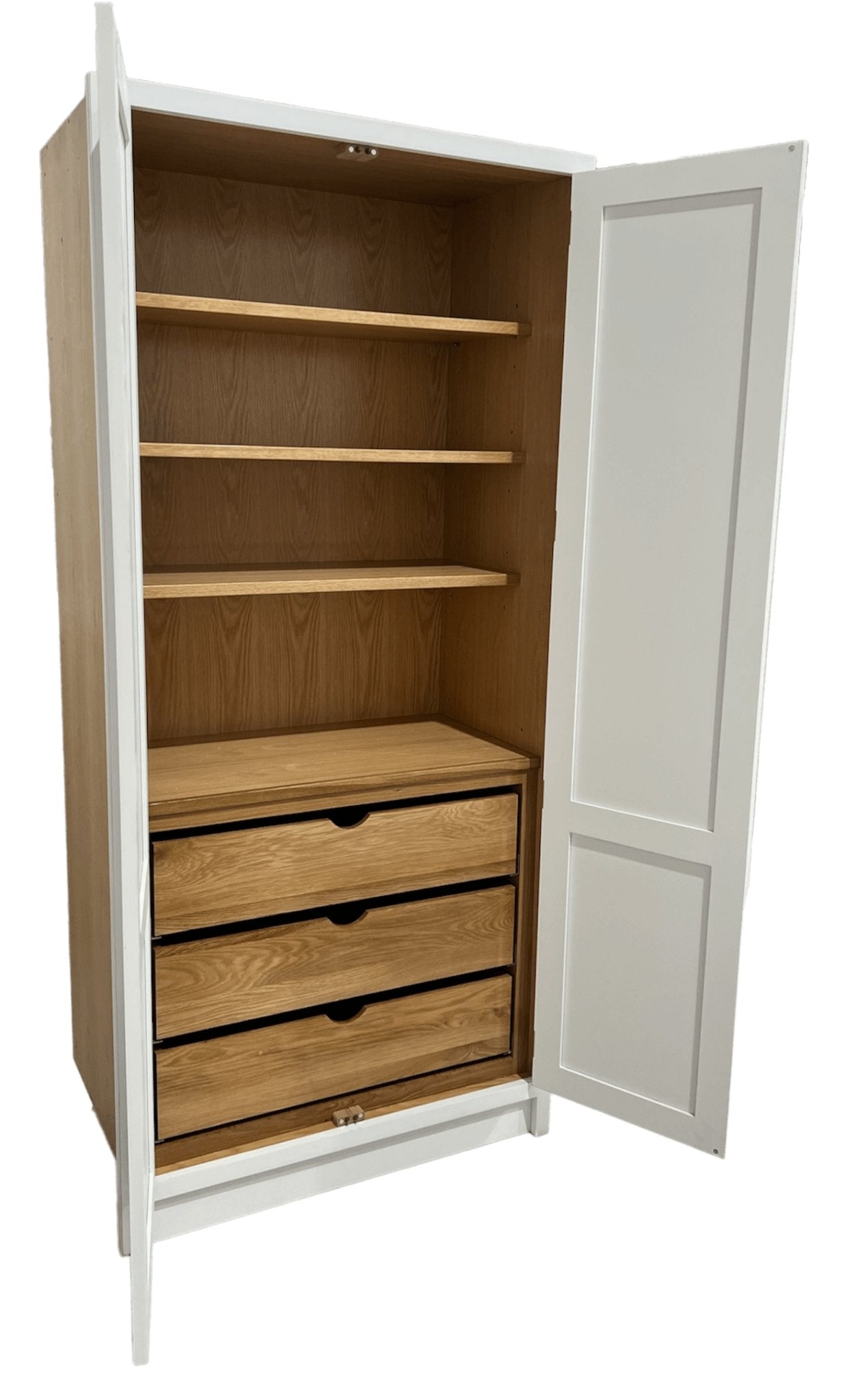 LI 1200 - Set of 3 Internal drawers for a 1200 larder - Classic Kitchens Direct