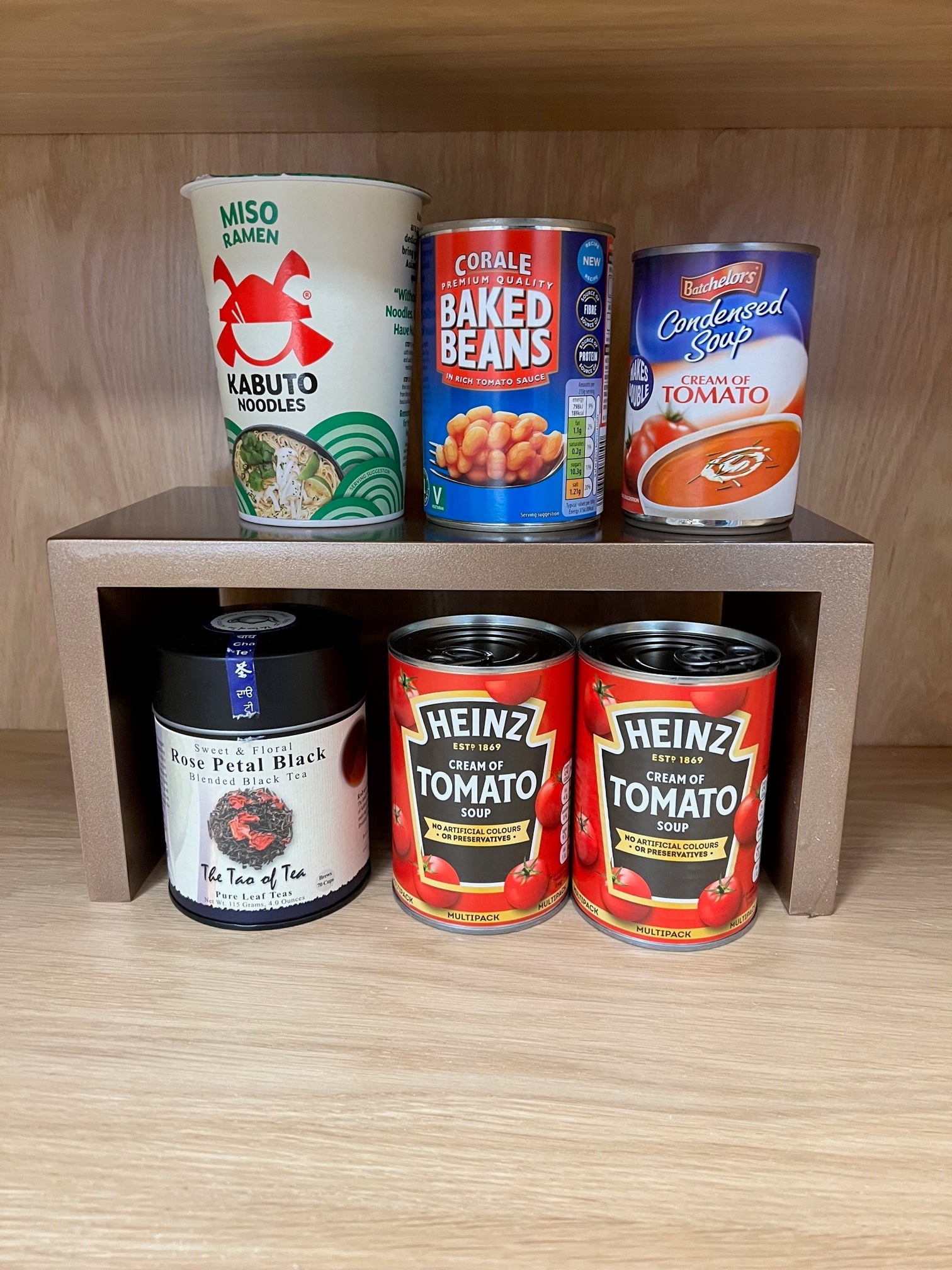 U SHELF - Tin raiser for Larder - Classic Kitchens Direct